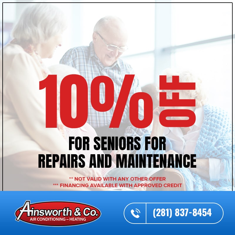 10 % off for Seniors for Repairs and Maintenance